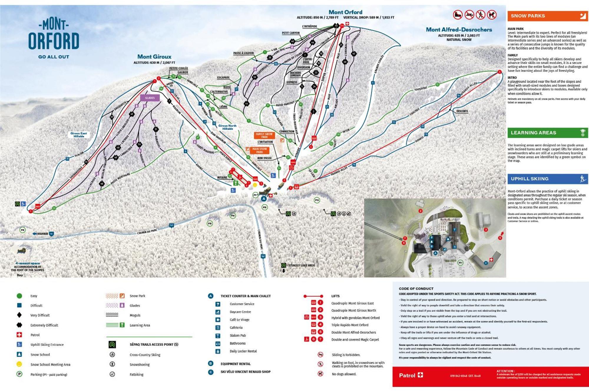 L'arbre De La Montagne Orford - Hiking Bicking Golf Beaches